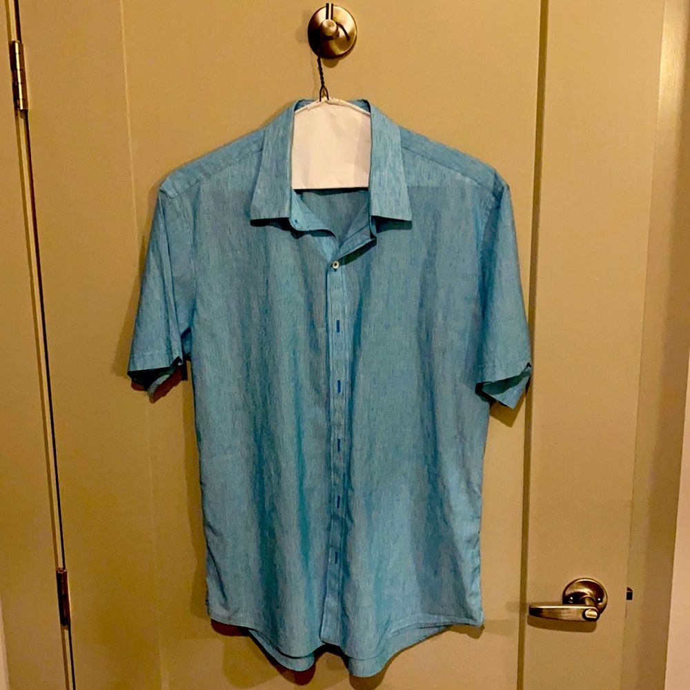 Zachary Prell Grid Print Shirt 🎉HOST PICK🎉